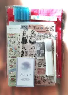 文房具セット　シール　ノート