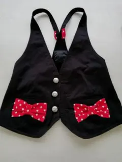 ミニー柄ベスト！ディズニー！