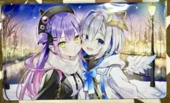 【未開封】常闇トワ 天音かなた プレイマット ラバーマット ホロライブ
