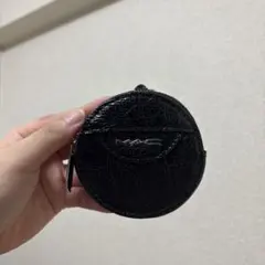M·A·C ラウンド型 ミニポーチ ブラック