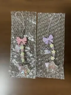 サンリオ 星屑ベイビーボトル シークレットストラップ クロミ＆キティ