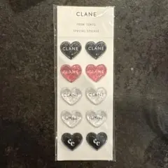 CLANEオリジナルぷっくりステッカー クラネ ノベルティ