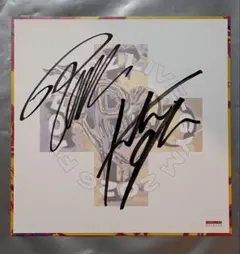 B'z LIVE-GYM 2026 -FYOP＋- サイン色紙 - メルカリ