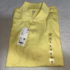 UNIQLO ポロシャツ イエロー Mサイズ 新品未使用のサムネイル
