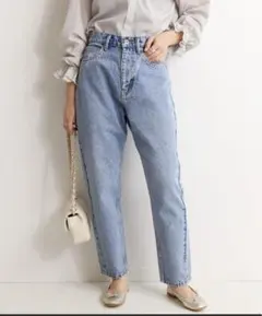 美品　SLOBE IENA LE DENIM×MARITAS ストレートパンツ
