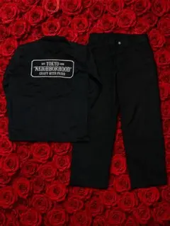 NEIGHBORHOOD ジャケット パンツ セットアップ ブラックのサムネイル