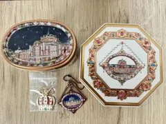 新品未開封】青山デカーボ 東京駅缶 第二弾 チャーム付き 2個セット