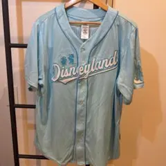 カリフォルニア ディズニーランド 70周年 ベースボールシャツ US L