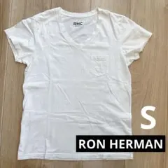 RHC Ron Herman Vネック ポケットTシャツ ホワイトのサムネイル