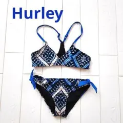 Hurley【ハーレー】セパレート水着 ビキニ ブルー系 タイダイ柄のサムネイル