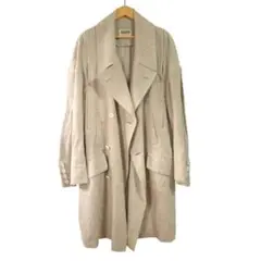 23ss Yohji Yamamoto femme ジップデザインダブルコートのサムネイル