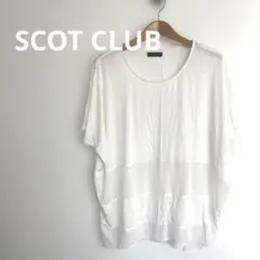お値下げ！SCOT CLUB 半袖　シースルー　Tシャツのサムネイル
