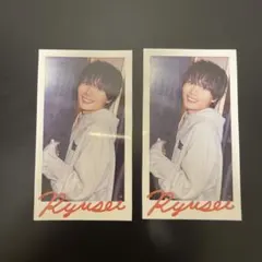 なにわ男子 大西流星 厚紙カード Myojo