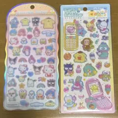 な*ち様 サンリオキャラクター コットンパフィー 平成はっぴーフォン セット
