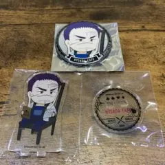 HUNTER × HUNTER ヒソカフェ フランクリン アクスタ＆缶バッジ