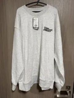 TOM and JERRY グレー スウェット s