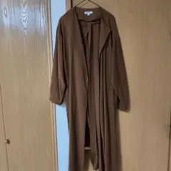 niko and ... ブラウン ロングコート サイズ4