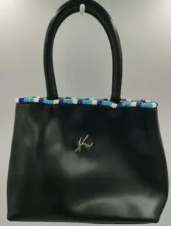 Kitamura キタムラ ハンドバッグ ビーズ装飾　新品未使用