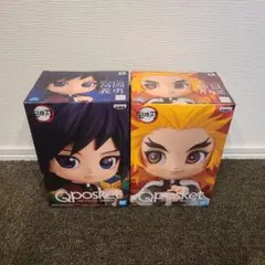 【3連休特別価格】鬼滅の刃Qposket 冨岡義勇& 煉獄杏寿郎フィギュアセット