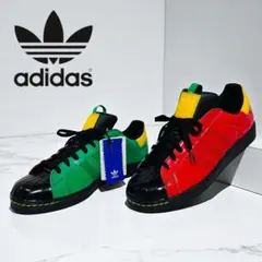 極美品 激レア アディダス スーパースター 29cm スニーカー ラスタカラー