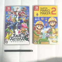 大乱闘スマッシュブラザーズ SPECIAL マリオメーカー2 タッチペン セットのサムネイル