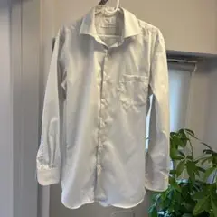 【green label relaxing】オフホワイト 長袖 ワイシャツ