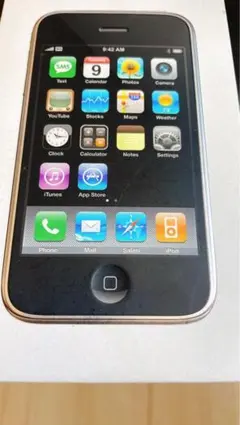 apple iPhone 3G 日本初代 16GB 希少 ホワイト 完品 白 - メルカリ