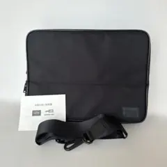 極美品　PORTER オプション タブレットケース ブラック L 純正ショルダー