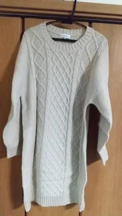 green label relaxing155㎝ニットワンピース