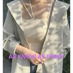 アズノウアズピンキー⭐︎肌見せマストコードキャミのサムネイル