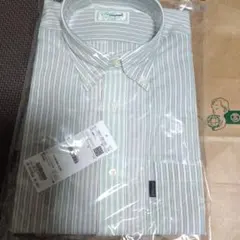 週末値下げ☆新品☆クロコダイル☆ストライプ長袖シャツ