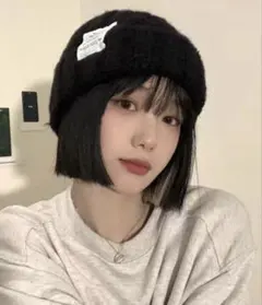 Miniministore ミニミニストア ケーブル編みニット帽子レディース秋冬