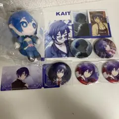 プロセカ KAITO はぴこれ ぬいぐるみエピカ グリ缶 チケット風カード 特典