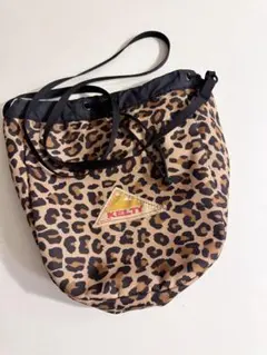 KELTY ケルティ 巾着 ショルダーバッグ レオパードのサムネイル
