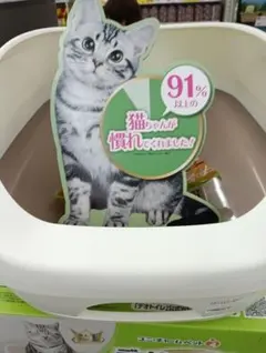 고양이를 위한 스쿠프가 달린 데오 화장실 본체, 아름다운 아이템
