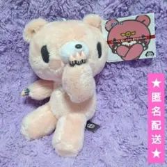 チャックスGP ぬいぐるみマスコット ピンク いたずらぐまの