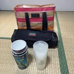 ピクニックセット(シート　ウィンブルドン　USオープンビアカップ8個)