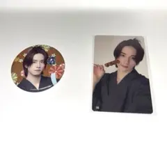 【匿名配送】jo1 夏祭り　缶バッジ　ラントレ　佐藤景瑚