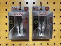 NEW Sサイズ クリアブラック ダーツフライト唐草模様