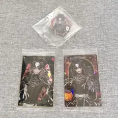 【3点セット】ツイステ エース 一番くじ アクリルキーホルダー ウエハースカード