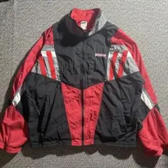 90s PUMA ナイロンジャケット XL 刺繍ロゴ 希少配色 ヴィンテージ