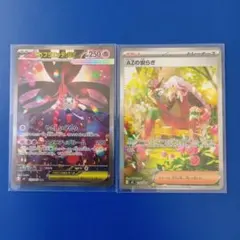 ポケモンカード メガフラエッテexSAR AZの安らぎSAR各1枚