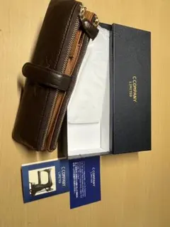 ルポペンケース　ダークブラウン