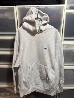 90s USA製 チャンピオンリバースウィーブスウェットパーカー　サイズL