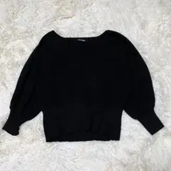 ブラック ニット