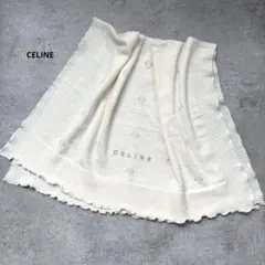 CELINE】セリーヌ 膝掛け ブランケット ハーフケット - メルカリ