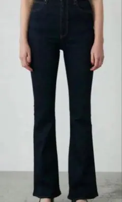 MOUSSY HW Rebirth FLARE 濃紺　23のサムネイル