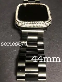 Apple Watchワイドステンレスバンドアップルウォッチキラキラカバーケース