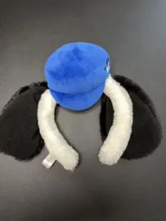スヌーピー耳付きぬいぐるみカチューシャ