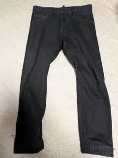 ディースクエアード　Biker ski jean ブラックスリムフィット